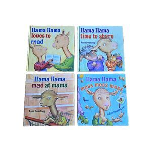 Llama Llama Books By Anna Dewdney X4 Hardback Preschool